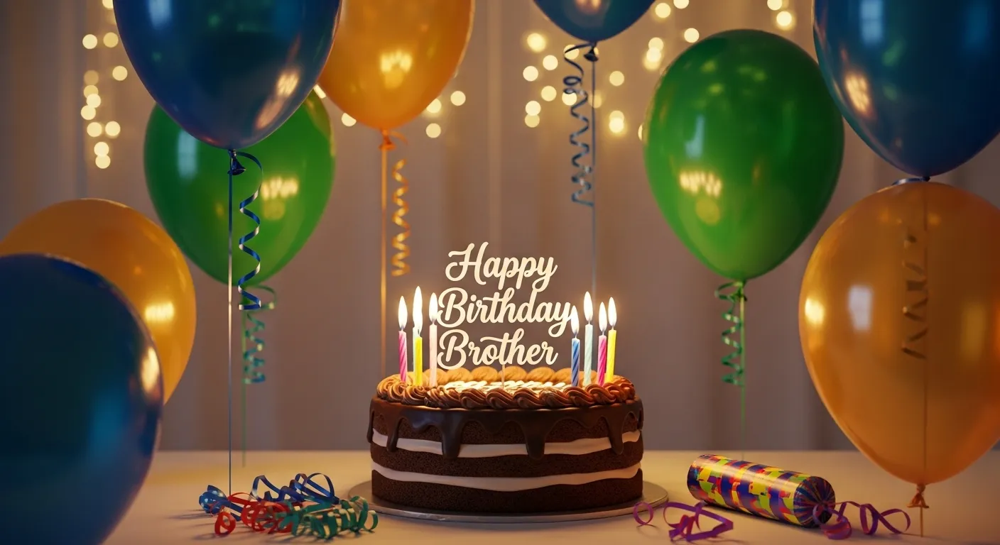 birthday wishes for brother in english