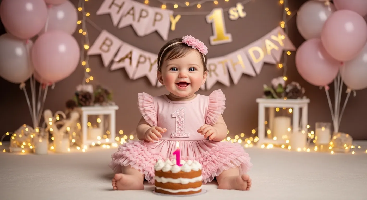 1st birthday wishes for baby girl
