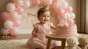 1st Birthday Wishes for Baby Girl nice