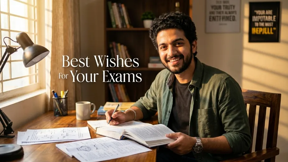 best wishes for exam