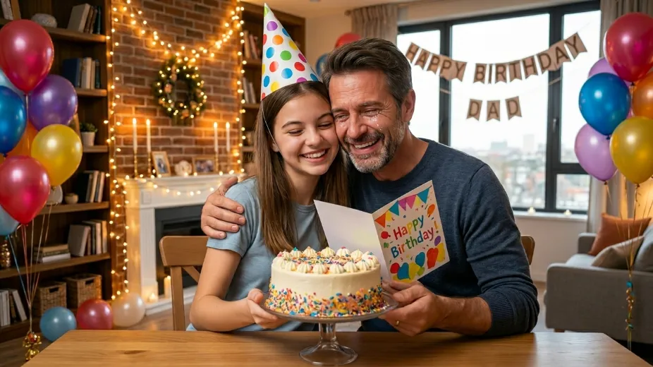 birthday wishes for father from daughter