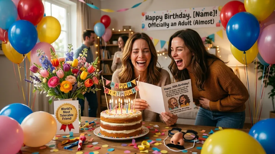 birthday wishes for sister funny