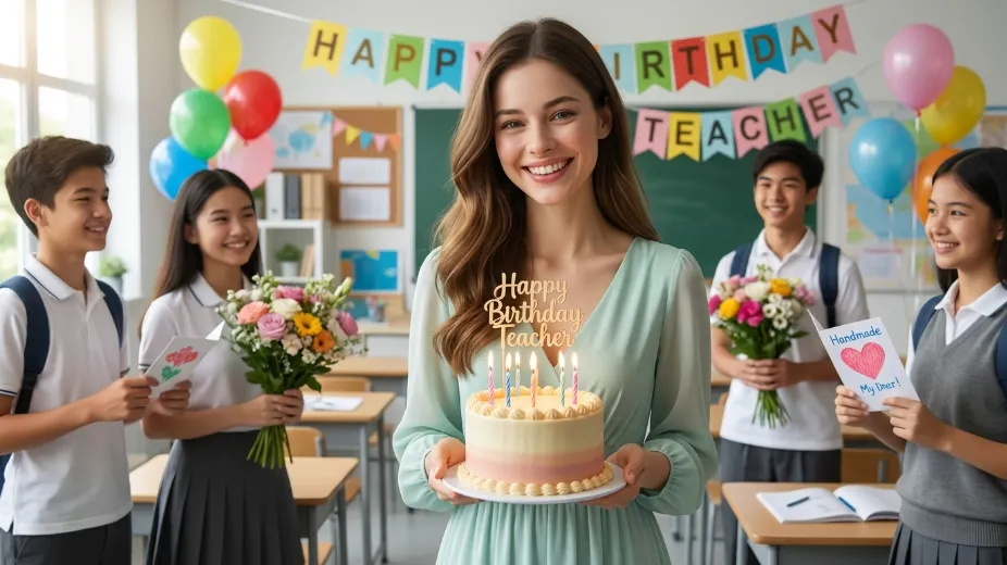 birthday wishes for teacher female