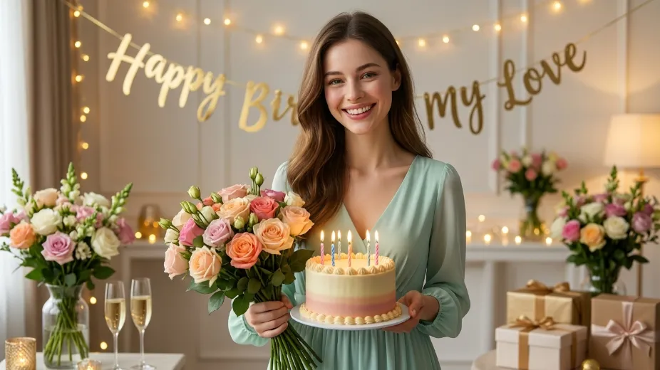 birthday wishes for wife in english