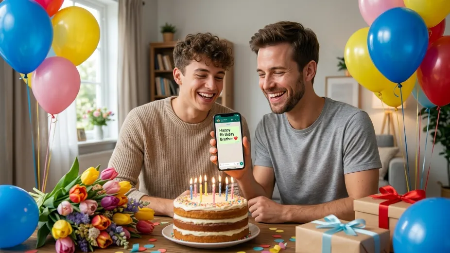 whatsapp birthday wishes for brother